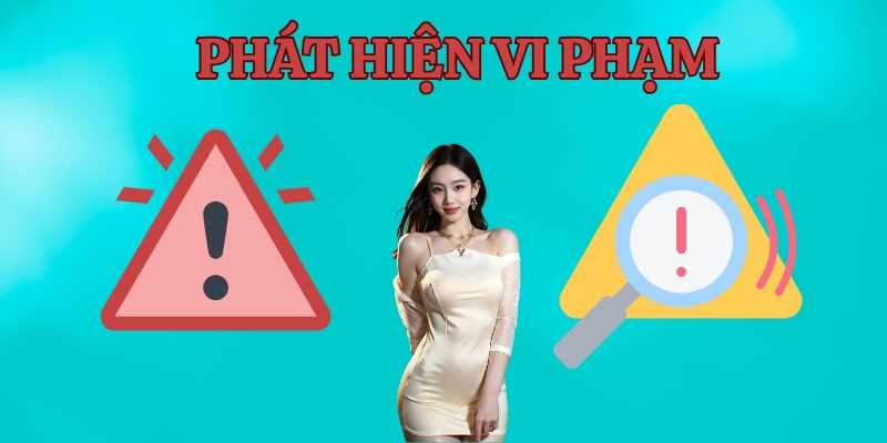 Bạn cần thực hiện các hành động báo cho hệ thống khi phát hiện vi phạm chính sách bảo mật